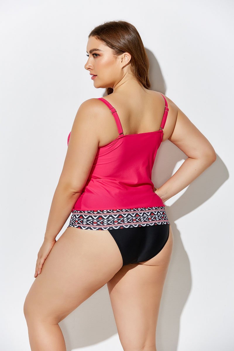 SALSA LOOP STRAP BLOUSON TANKINI TOP and Panty
