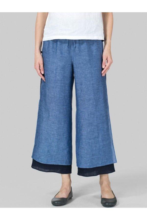 Women Casual Cotton Bottoms Pants