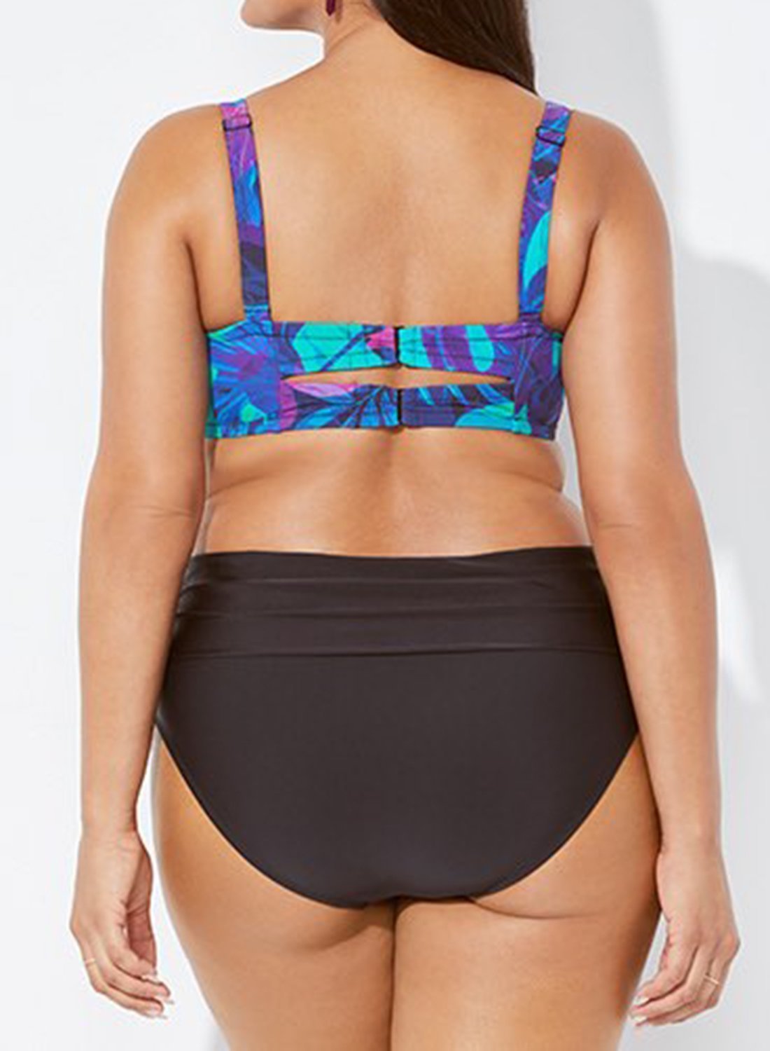 CAPTAIN FLORENCE UNDERWIRE BIKINI WITH FOLDOVER BRIEF