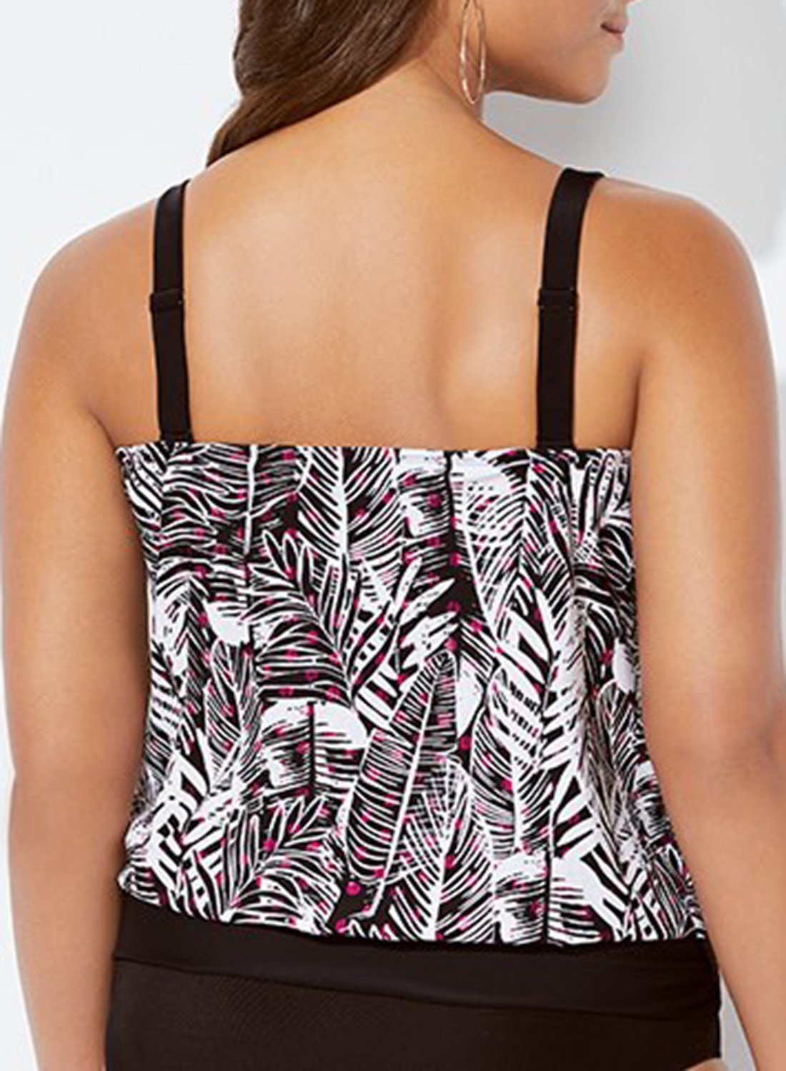 SPARROW LOOP STRAP BLOUSON TANKINI SET