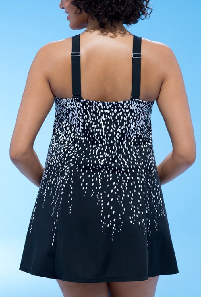 SNOWFALL PRINCESS SEAM SWIMDRESS