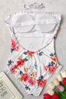 Heather Floral One Piece Swimsuit