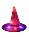 Halloween party glowing witch hat