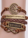 As Picture Alloy Casual Bracelets