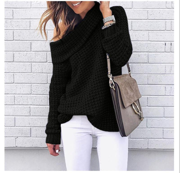 Elegant Off Shoulder Sweater