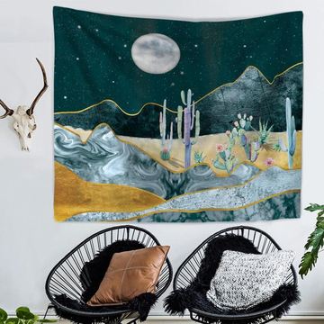 Forest Boho Prints Scarves & Mural Cloth