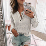 Long Sleeve Sweet Buttoned Sweaters