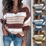 Luxury Gold Thread Weaving Sweater