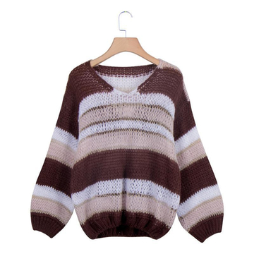 Luxury Gold Thread Weaving Sweater