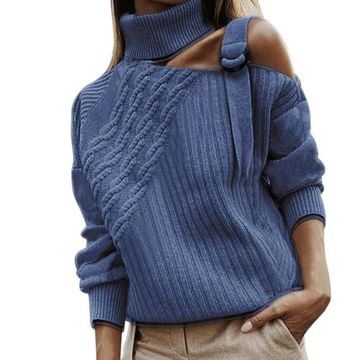 Chic Off Shoulder Sweater