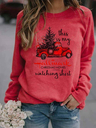 Women's This Is My Hallmark Christmas Movies Watching Shirt Top