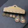 Ethnic style retro earrings set
