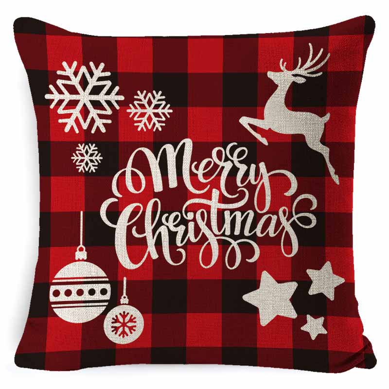 Christmas Print Pillowcase