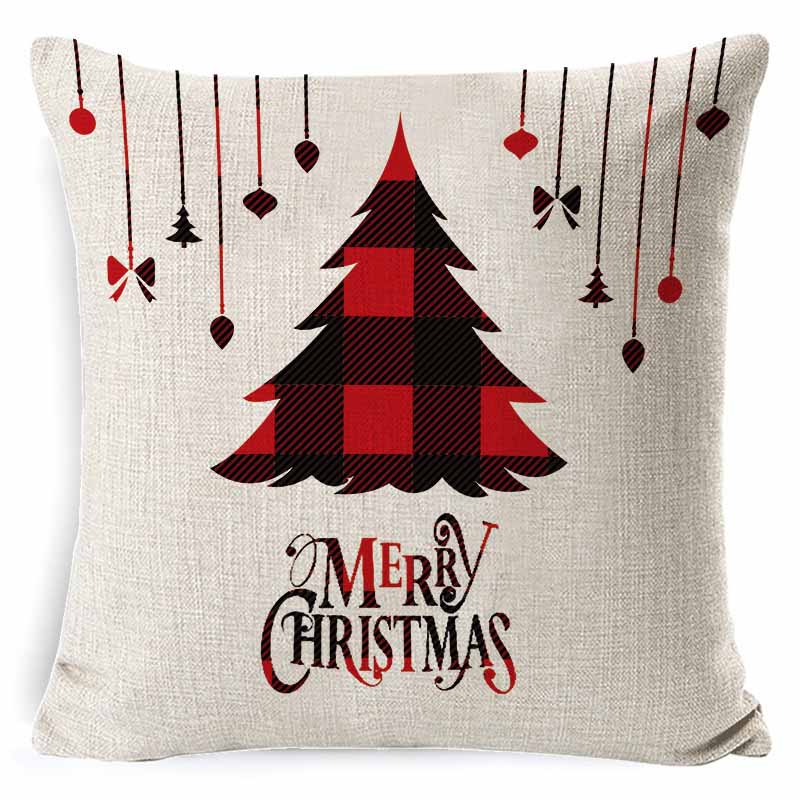 Christmas Print Pillowcase