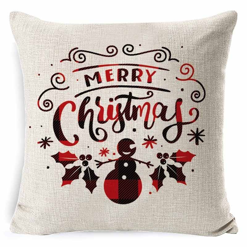 Christmas Print Pillowcase