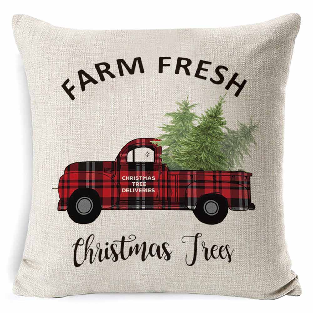 Christmas Print Pillowcase