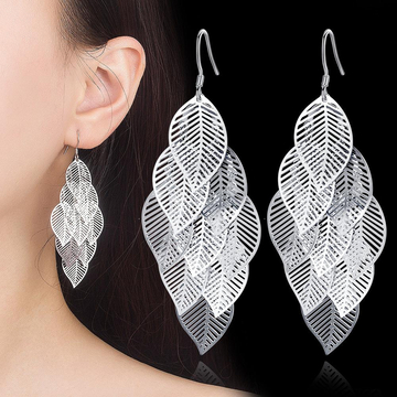 Women's Maple Leaf Earrings