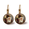 Santa Claus Time Gem Earrings