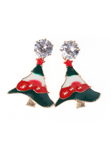 Women's Christmas Pattern Earrings