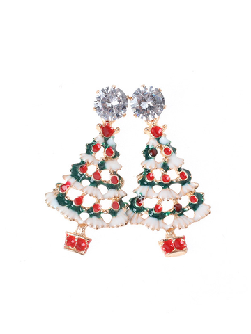 Women's Christmas Pattern Earrings