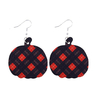 Women's Thanksgiving Water Drop Maple Leaf Pumpkin Earrings