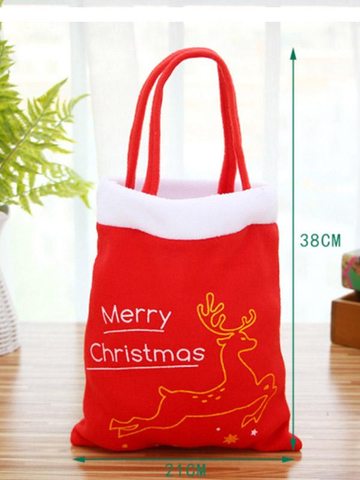 Christmas gift tote bag