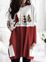 Women's Merry Christmas Printed Shirt