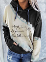 Women's "accept what is let go of what was have faith in what will be" Hoodie