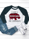 I Want A Plaid Hippopotamus For Christmas T-Shirt Tee