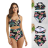 Beautiful Printed Backless High Waist Bikini