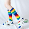 Rainbow Thigh Socks