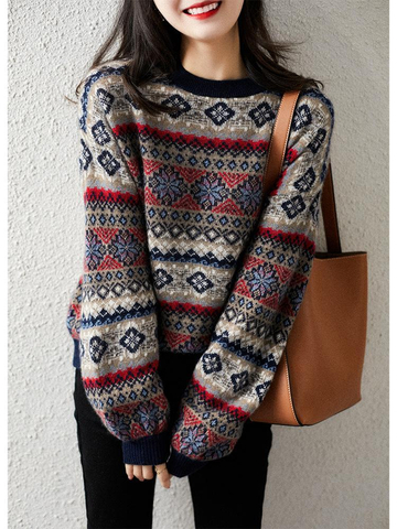 Vintage Tribal style Sweater