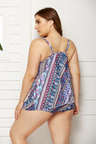 REVERIE CUP SIZED TIE FRONT UNDERWIRE SWIMDRESS and Shorts