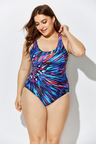 Lightshow Tank One Piece Swimsuit