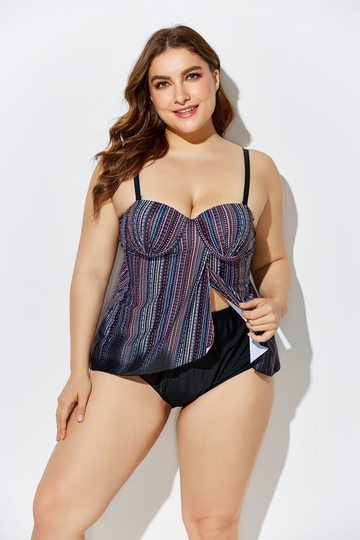 JIA FLYAWAY UNDERWIRE TANKINI SET