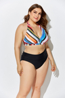 DIVA TECHNICOLOR HALTER HIPSTER BIKINI