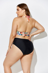 DIVA TECHNICOLOR HALTER HIPSTER BIKINI