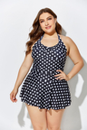 BLEDEL HALTER SWEETHEART SWIMDRESS SET