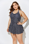 BLEDEL HALTER SWEETHEART SWIMDRESS SET