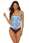 Slimming Floral Tankini Set