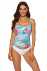 Slimming Floral Tankini Set