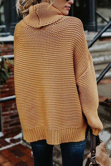 New Loose Style Turtleneck Sweater