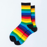 Rainbow Thigh Socks