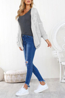 Simple Batwing Sleeves Cardigan Sweaters