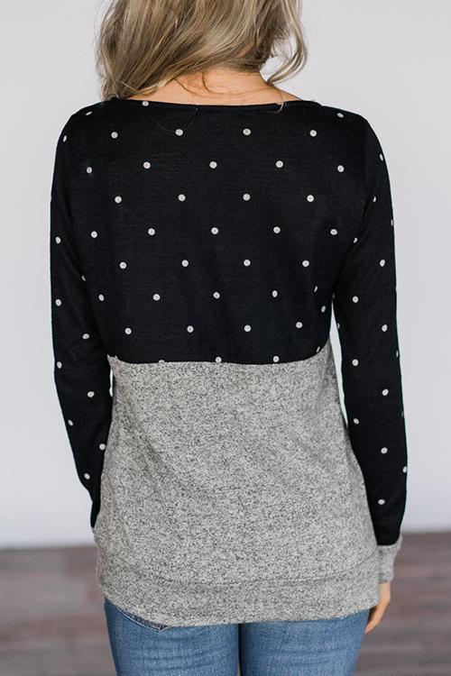 Black Star Patchwork T-shirt