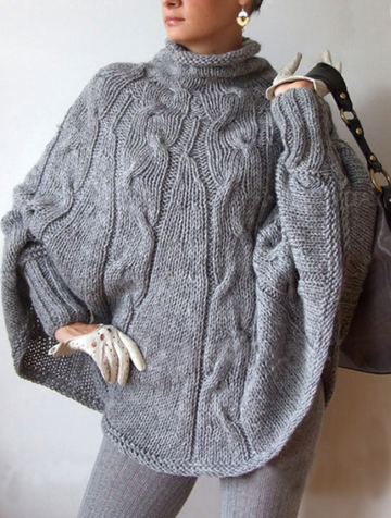 Cocoon Cape Sweater