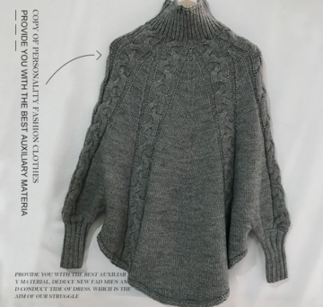 Cocoon Cape Sweater