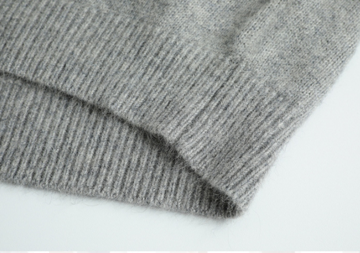 Classic Round Neck Solid Warm Knit Sweater