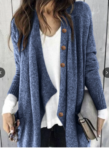 Elegant Long Sleeve Cardigan