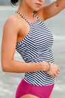 Pana Stripe Tankini Set